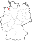 Karte Ovelgönne, Kreis Wesermarsch
